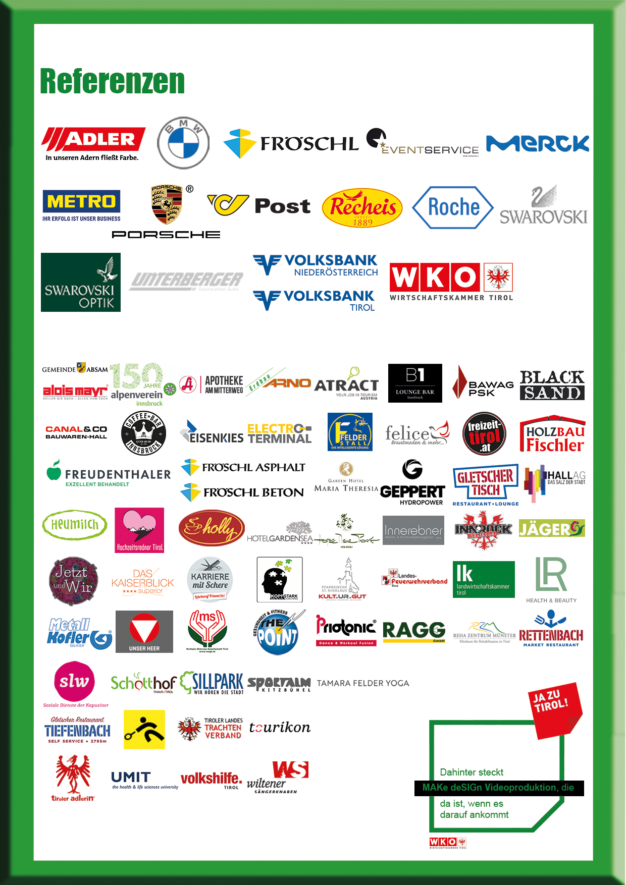 Logos unserer Kunden